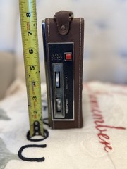Vintage General Electric Portable AM FM Radio Model P977B AM FM 1970&rsquo;s – Tested