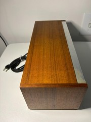 1970s Panasonic Model RE-7371 AMFM Radio Solid State Wood Finish Japan WORKS!