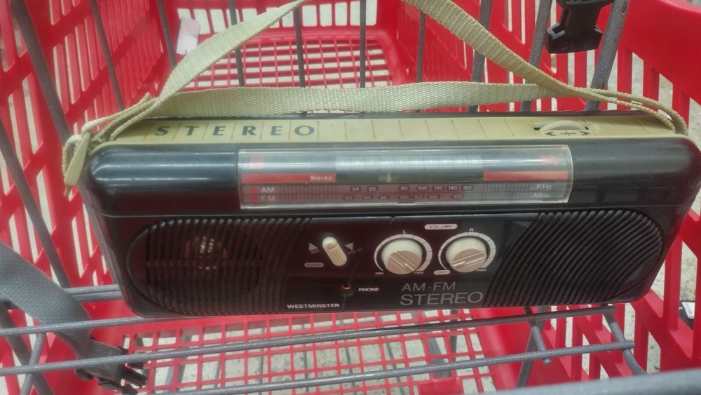 Westminster Model FS-3000 Am Fm Radio Boombox Vintage. Extremely Rare!! British