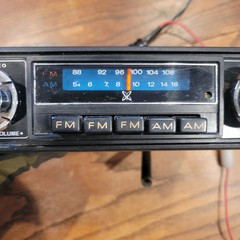 Vintage Sears Roebuck 564-626630 AM FM Car Transistor Auto Radio UNTESTED