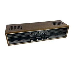 Rare Vintage Strauss LT-170 Solid State AM/FM Dual Speaker Table Radio