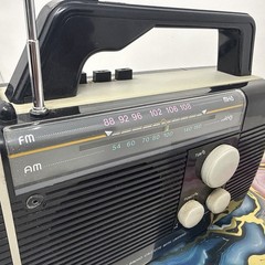 Vtg Hopesonic HE-873 AM FM Radio Cassette Player w/ Lantern – Tested & Working!