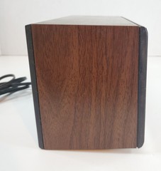 Vintage GE General Electric AM/FM Radio Wood Grain 7-4115B Works