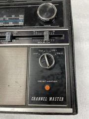 Channel Master 4 Band transistor Radio Model 6256 Working good Made In Taiwan