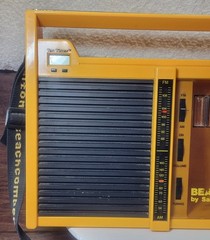 Salton Beachcomber BC-1C Cassette Player AM/FM Radio 1985 Yellow w/ Secret Stash