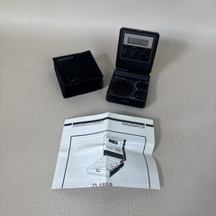 Magnavox Mini Travel Clock Radio D1858/47 4.5V Hong Kong