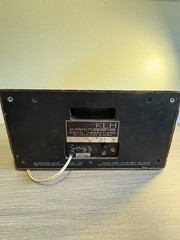 KLH Model Twenty-One All-Transistor AM Receiving System Vintage Wood Radio