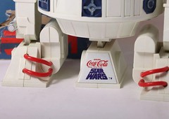 Vtg 1977 Star Wars R2-D2 AM Radio Coca-Cola Fuji Japan – Working w/ Box Rare