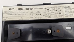 VTG Zenith Trans-Oceanic Royal D7000Y 11 SW Band Solid State World Radio *READ*