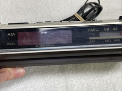General Electric GE Model 7-4634B Digital Clock Radio Alarm Clock Tested Working