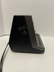 Vtg AM FM Clock Radio Alarm 120v – Battery Back-up- Tested – GPX Model D528