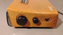 TOSHIBA Alarm Clock Radio *Vintage* Wood Grain 1980&rsquo;s / Model RC-7180F