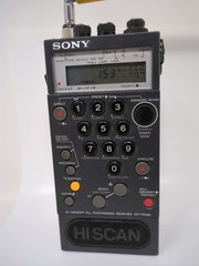 Sony Icf-Pro80 Radio For Parts and Repair Only – Powers on!