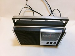 Panasonic R-1551 AM Superhet Radio, Matsushita, 70s Used
