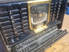 VINTAGE Zenith Transoceanic Clipper Model No. 8G005 Radio Instructions Log Book