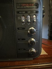 Vintage General Electric GE SupeRadio 7-2887A Long Range AM/FM Super Radio