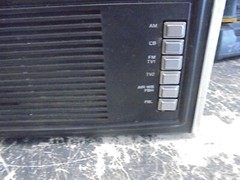 Vintage AM/FM Stewart Radio Weather Police Air Scanner CB TV READ/SEE Pics