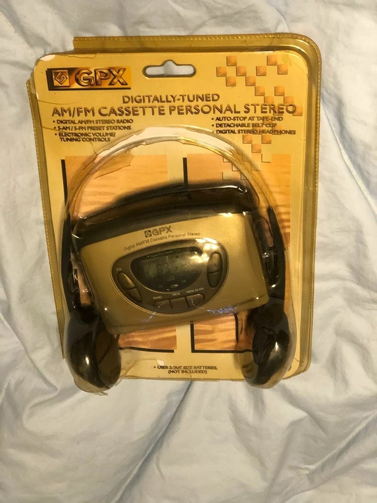 GPX AM FM Cassette Portable Radio C3169 New In Package