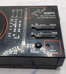 Vintage Prix GPX A303 Portable Multi Band Receiver Radio AM/FM WB