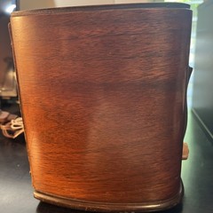 Vintage Bendix Standard Police Model 0526 Wood Shell Radio. Works.