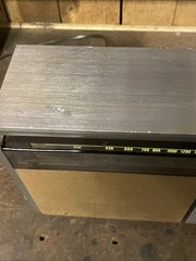 Vtg Sony Radio Model ICF-9540W AM/FM 2 Band 6 Transistor Woodgrain – Works