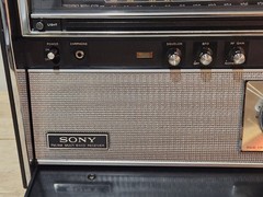 SONY CRF-5090 Earth Orbiter 9-Band SW/MW/LW/FM Radio Powers ON WORKS READ