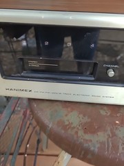 Hanimex Model No. PS 3000 Eight Track 8 Player Am Fm Radio Clock Stereo