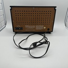 Sony Radio Model ICF-9540W AM/FM 2 Band 6 Transistor Woodgrain Clean Tested