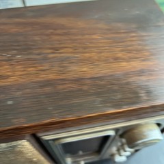 Sony Radio ICF-9650W AM/FM Tabletop Stereo Simulated Wood – Vintage – Works
