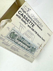 Vintage Sears NOS Dashmate High-Fidelity AM/FM Cassette w/Dolby 28 5070