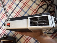 Working Vintage Toshiba IC-700 AM/FM/SW radio With leather case Tested Works