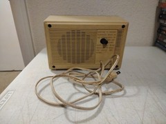 General Electric AM Radio Alarm Clock Beige Model 7-4725A Vintage. Read Descr. E