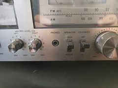 Vintage Panasonic AM/FM Stereo Model SE-4708 PLL Multiplex 8 Track Recorder