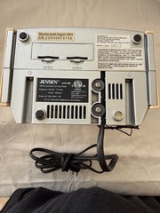 Vintage JENSEN JCR-560 AM/FM Alarm & CD Clock Radio -Partially Working