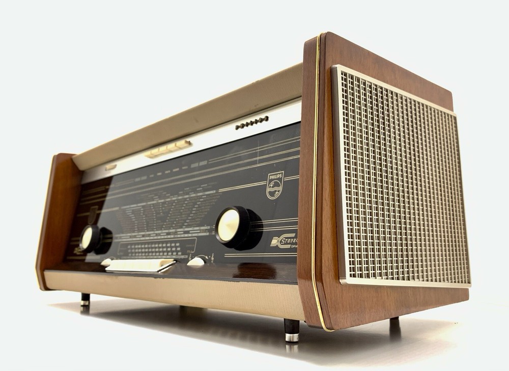 Philips B6X94A Eindhoven FM Vacuum Tube Radio Vintage 1959 Good Condition