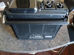 1979 Vintage Sears CRT Go Anywhere Solid State 564 TV Radio UHF VHF FM Works