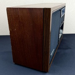 Zenith J430W AM FM Table Radio Long Distance Tuned RF Solid State Wood Works
