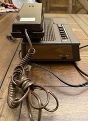 Vintage Verit AM FM Digital Clock Radio with Phone TL-6633 Wood Grain (Tested)