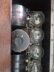 Western Coil & Electric Radiodyne WC-11 Radio Vintage Tube Radio