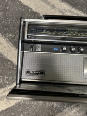 SONY 10 Band Earth-Orbiter CRF-5100 AM/FM/AIR/PSB/LW/SW AC/DC Repair!