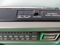 vintage panasonic fm am (radio Works) (cassette Does Not Work) rx-1230