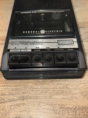 GE General Electric AC/DC Slim Style Cassette Tape Recorder 3-5009