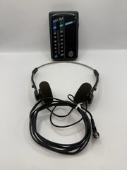 Vintage GE General Electric AM/FM Stereo Radio Model 7-1627A- Works Headphones