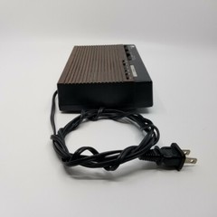 Vintage Windsor 2407 Black Brown Electronic Wired AM/PM Alarm Clock Radio