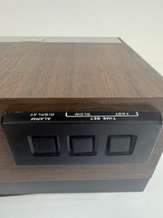 Vintage Zenith H472W Solid State Circle of Sound AM FM Alarm Clock Radio WORKS!
