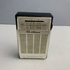 Vintage Mini Orions Six AM Transistor Pocket Radio Non-Working For Parts Only