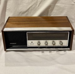 Vintage Panasonic RE7369 Radio 1970s FMAM 2 Band 9 Transistor 6 Diode MCM TESTED