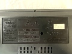 Vintage GE 7-4956B FM AM Clock Radio Cassette Recorder Tested Working Retro