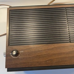 Vintage Soundesign 3464 Flip Clock Radio AM/FM Alarm Woodgrain Mid Century WORKS