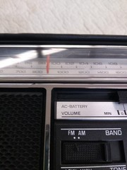 VTG Panasonic FM-AM 2 Band Receiver Radio Model Number RF-590 Handheld Radio